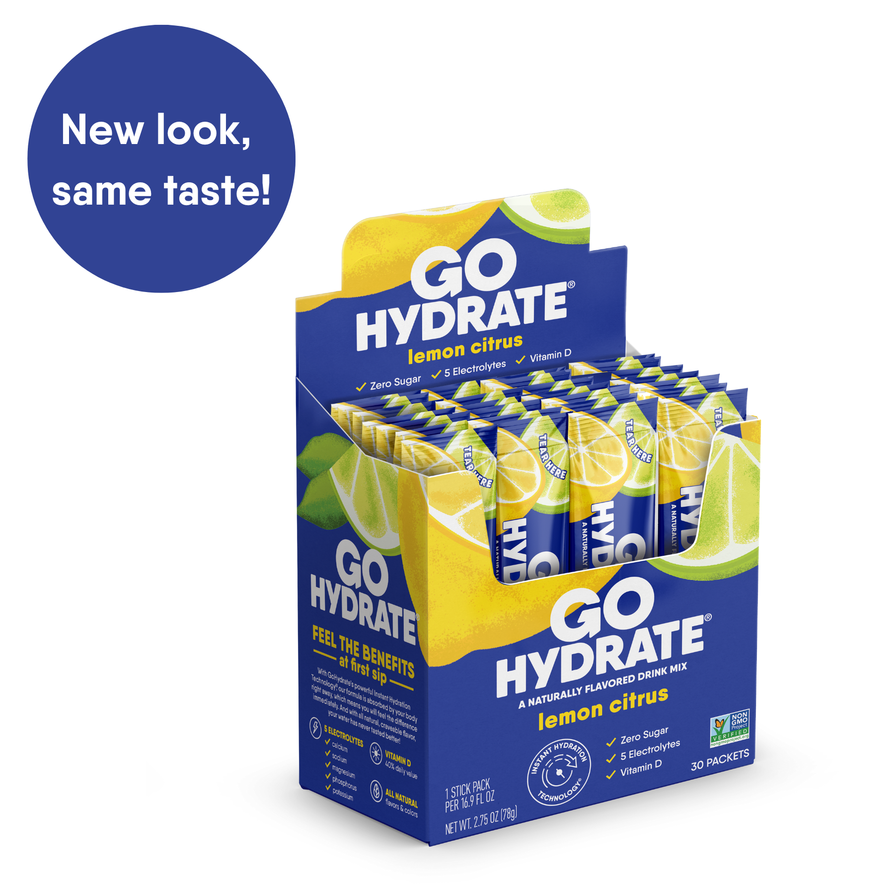 Lemon Citrus - 30 Count - Default Title - GoHydrate